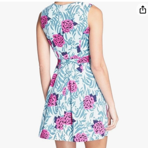 Plenty by Tracey Reese cotton dress with belt size 4 - Picture 2 of 9